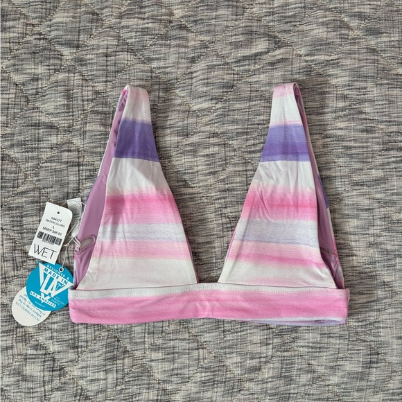 WET Bikini Top Sz Large NWT | Wet Bikini | Bikini Top | Swim Top Sz Large NEW - - Picture 3 of 6